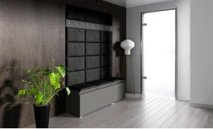 Cuier Hol Max 6, Grafit/ Negru - Trinity 16