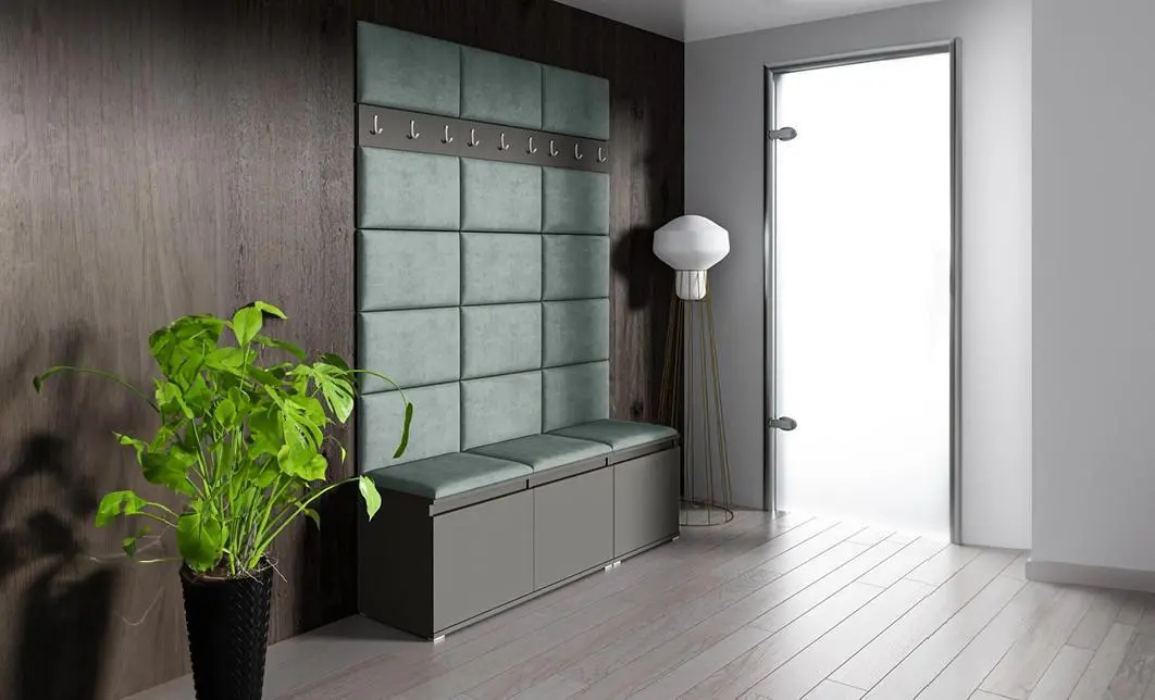 Cuier Hol Max  6, Grafit/ Verde - Trinity 21