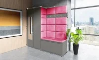 Cuier Hol Max 8, Grafit/ Roz - Trinity 10 1