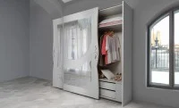 Dormitor Modern Brielle cu Dulap 2 Uși  2