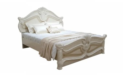 Dormitor Clasic Amalfi Beige cu Saltea, Somieră și Dulap 6 Uși Incluse