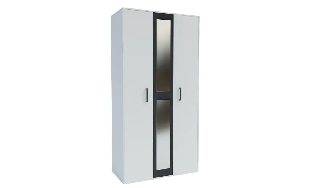 Dormitor Modern Viva Alb/Gri 2