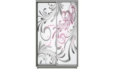 Dulap Print 2 Usi 2839, L100 x H220 x A60