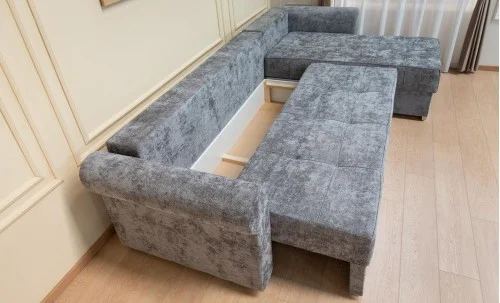 Colțar Extensibil Elsa XXL Memory Gri - Kim 15 Interschimbabil