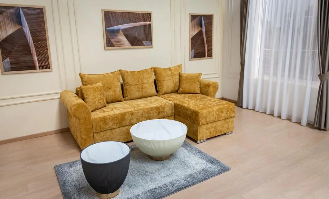 Coltar Extensibil Elsa XXS Bonell Mustar - Kim 05 Interschimbabil