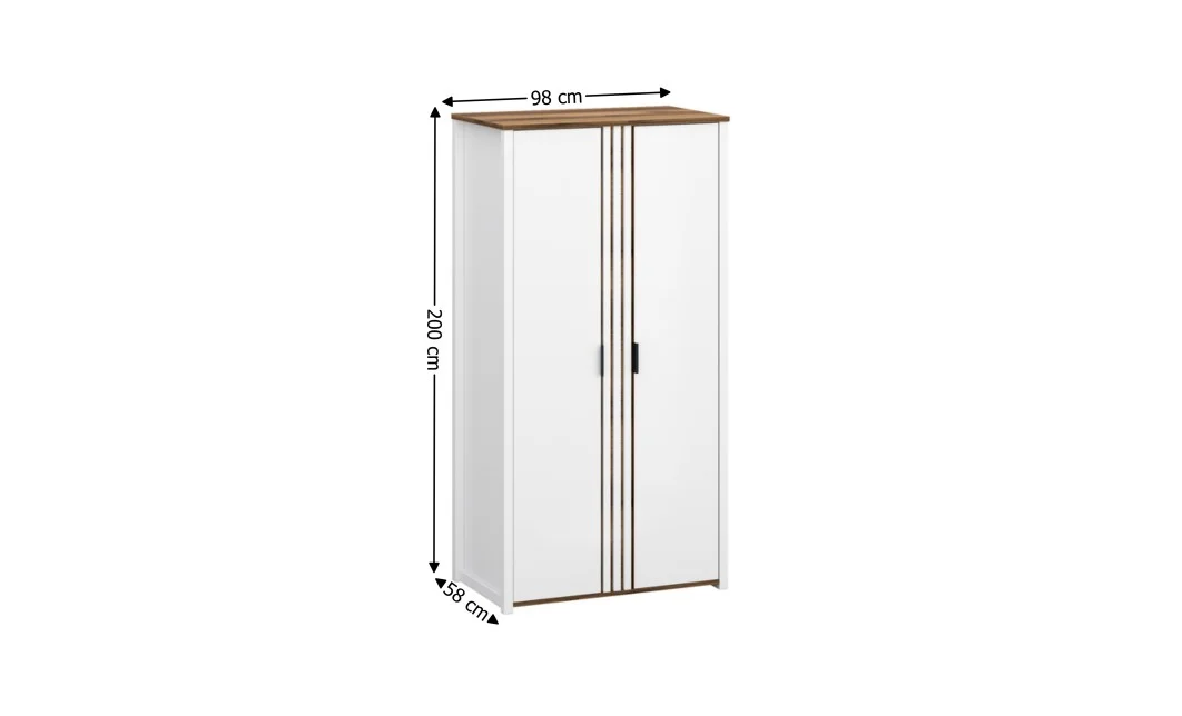 Dulap 2 usi Helix F 1