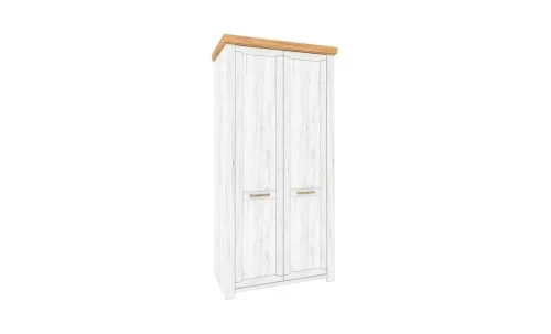 Dulap cu 2 Uși Sudbury F Stejar Craft Gold și Stejar Craft Alb