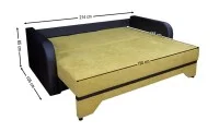 Canapea Extensibilă Corina Bonell Max, Mustar 5