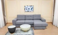 Colțar Extensibil Edison Gri - Vega 10 Dreapta
