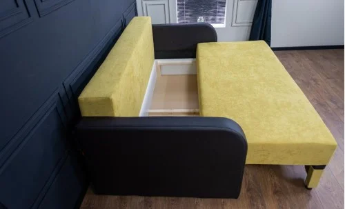 Canapea Extensibilă Corina Memory Max, Mustar