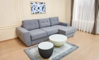 Colțar Extensibil Edison Gri - Vega 10 Dreapta