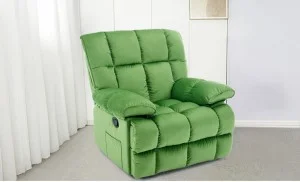 Fotoliu Rotativ cu Recliner KJC4423 Verde