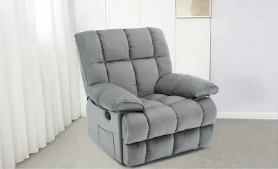 Fotoliu Rotativ cu Recliner KJC4423 Gri