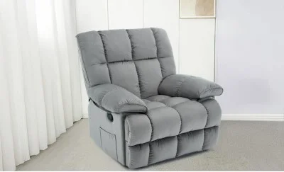 Fotoliu Rotativ cu Recliner KJC4423 Gri