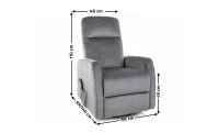 Fotoliu Recliner KJ9908 Gri