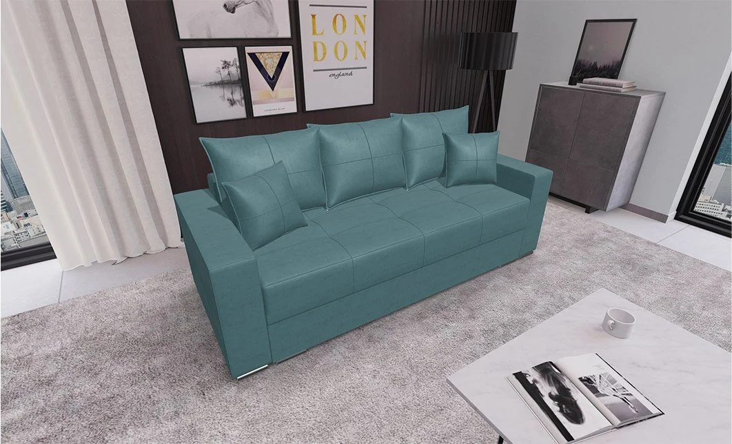 Canapea Extensibilă Claudia Bonell Mini, Albastru marin 2