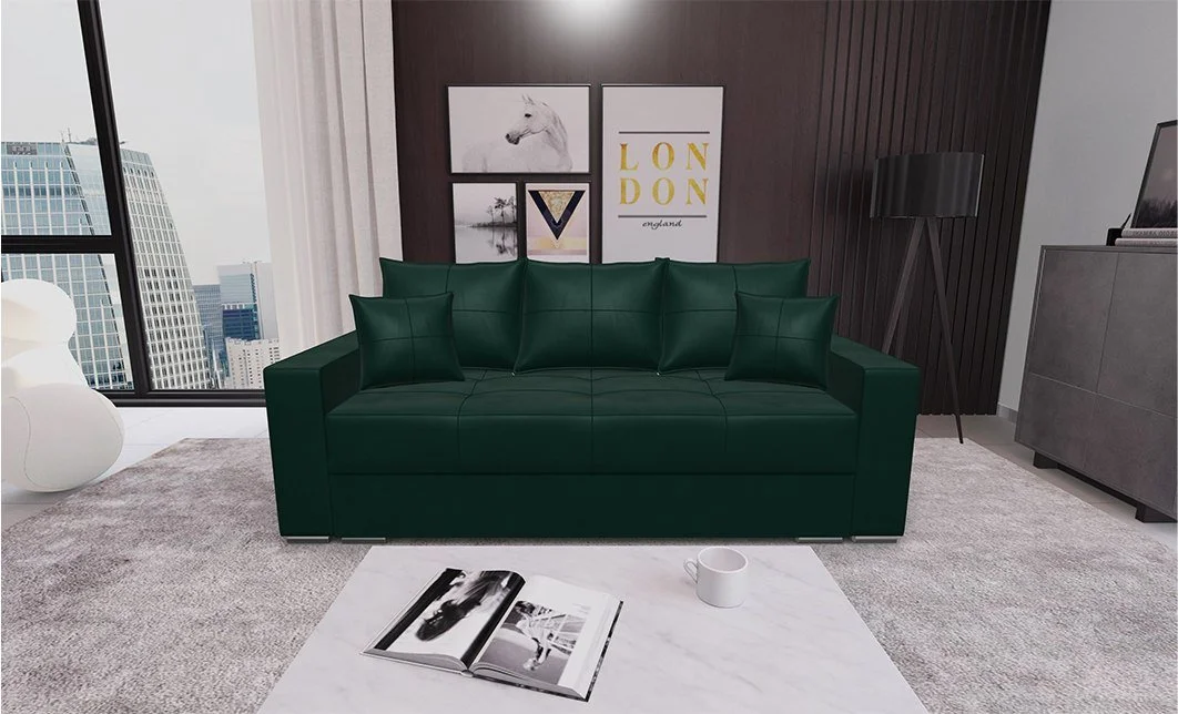 Canapea Extensibilă Claudia Bonell Mini, Verde
