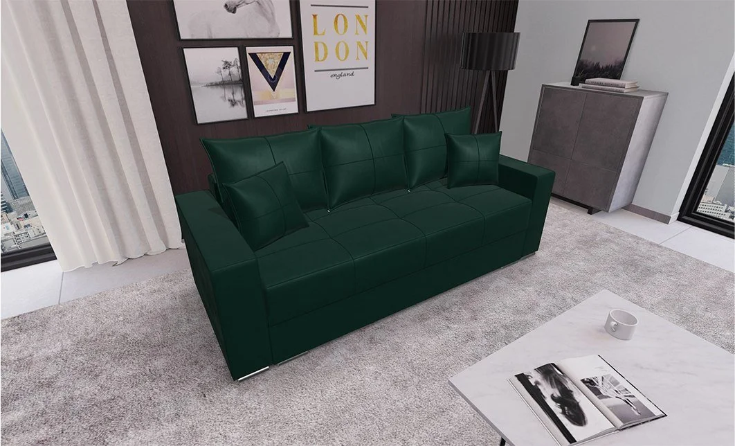 Canapea Extensibilă Claudia Bonell Mini, Verde 2