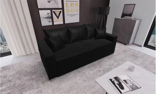 Canapea Extensibilă Claudia Bonell Mini, Negru