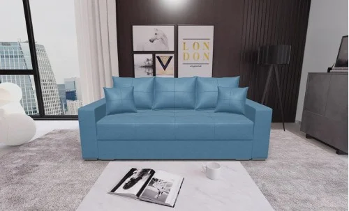 Canapea Extensibilă Claudia Bonell Mini, Albastru deschis