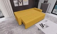 Canapea Extensibilă Claudia Bonell Mini, Galben 3