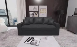 Canapea Extensibilă Claudia Bonell Mini, Gri carbune