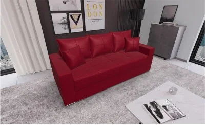 Canapea Extensibilă Claudia Bonell Mini, Rosu