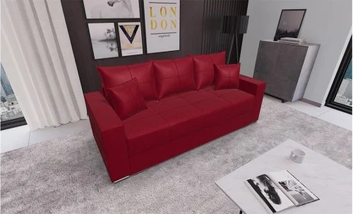 Canapea Extensibilă Claudia Bonell Mini, Rosu