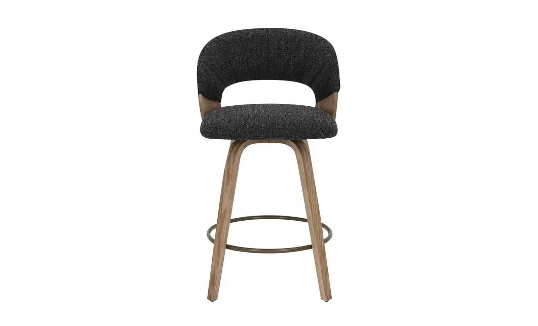 Scaun Bar JY3248X-M Gri Inchis 2