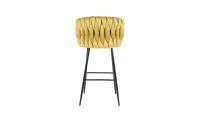 Scaun Bar KJC365 Mustar & Picioare Negre 5