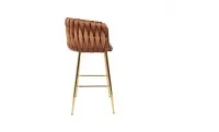 Scaun Bar KJC365 Maro & Picioare Aurii 4