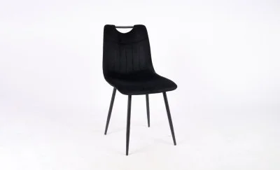 Scaun Living Tapitat KJC0358 Negru
