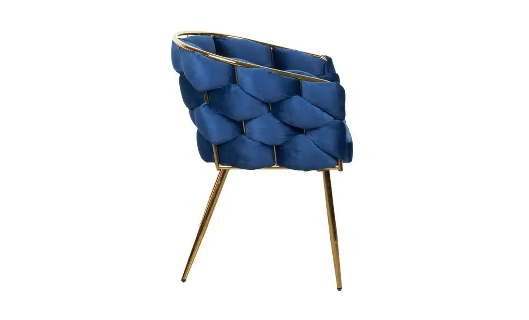 Scaun Living Tapitat KJC15 Albastru 3