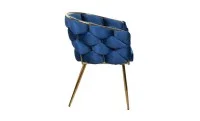 Scaun Living Tapitat KJC15 Albastru 3