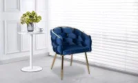 Scaun Living Tapitat KJC15 Albastru
