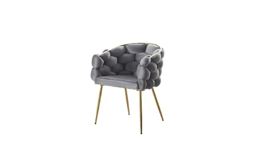 Scaun Living Tapitat KJC15 Gri