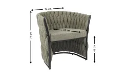 Scaun Living KJC4342 Verde