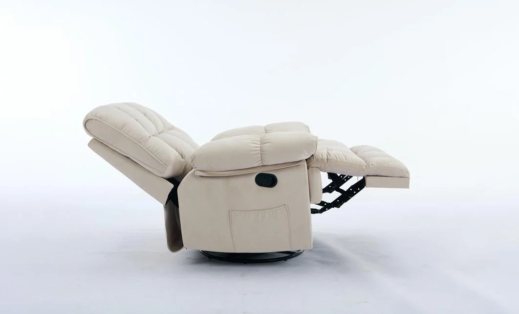 Fotoliu Rotativ cu Recliner KJC4423 Bej 3