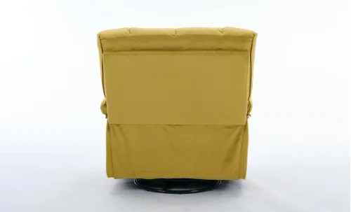 Fotoliu Rotativ cu Recliner KJC4423 Mustar