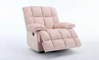 Fotoliu Rotativ cu Recliner KJC4423 Roz 2