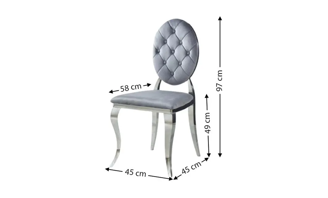 Scaun Living Tapitat KJC4915  1