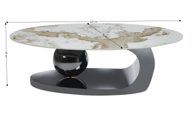 Măsuță Cafea KJCT5343 Pandora/Black
