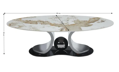 Măsuță Cafea KJCT5345 Pandora/Black