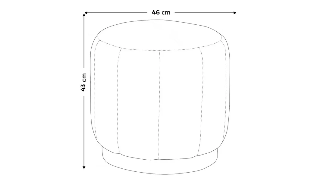Taburet KJP249 Gri 1