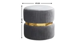 Taburet KJP261 Gri