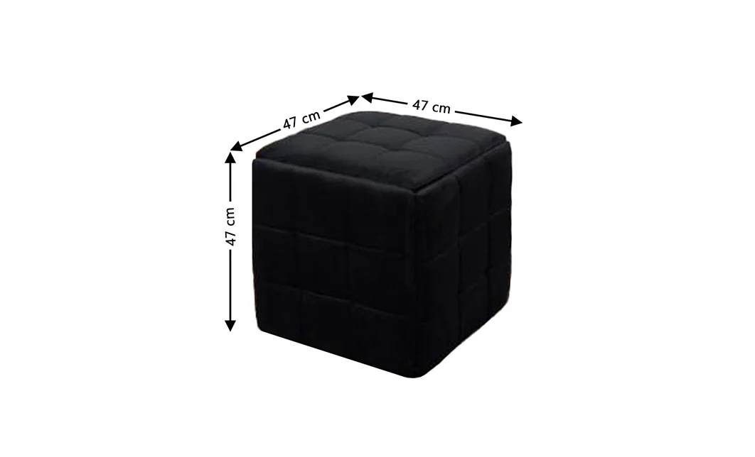 Set 5 tabureți KTC2281 Negru 3