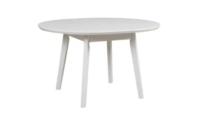Masă Dining Extensibila Oslo 4 cu Blat Alb