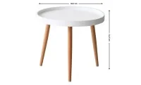 Masuta Cafea CT360 Alb