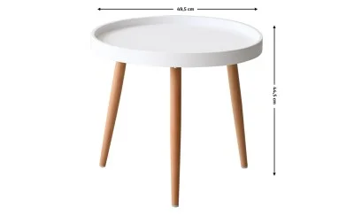 Masuta Cafea CT360 Alb
