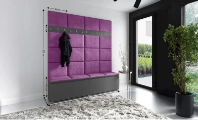 Cuier Hol Max 4, Grafit/Mov - Trinity 11
